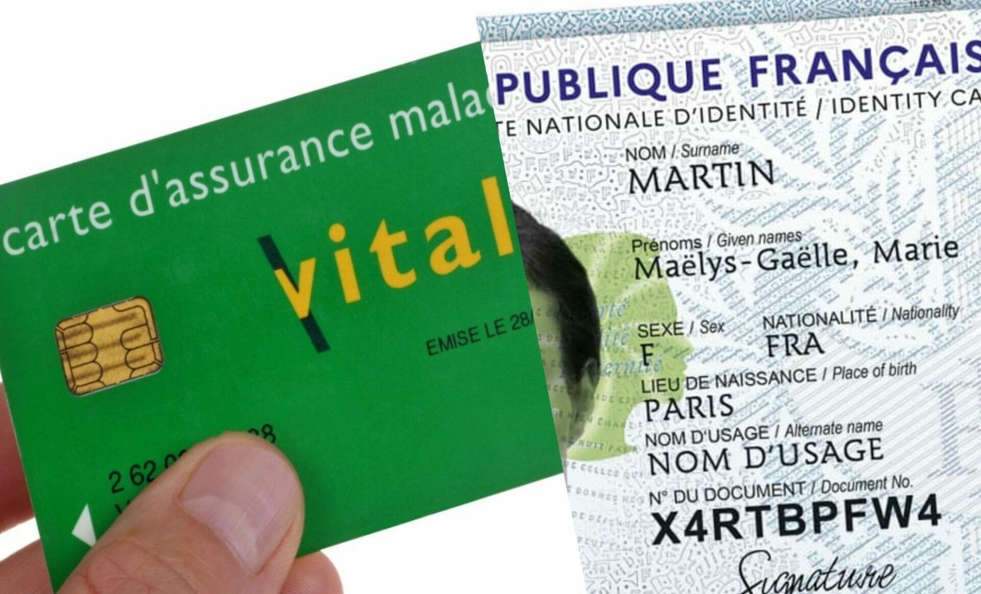 La Fusion Carte D Identit Carte Vitale En Question