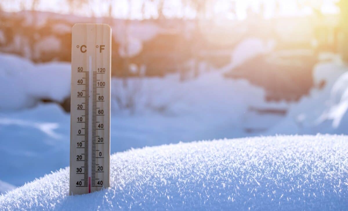 Météo avec de la neige