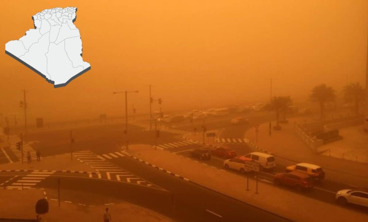 Météo Algérie : alerte vents de sable et vents violents sur ces wilayas