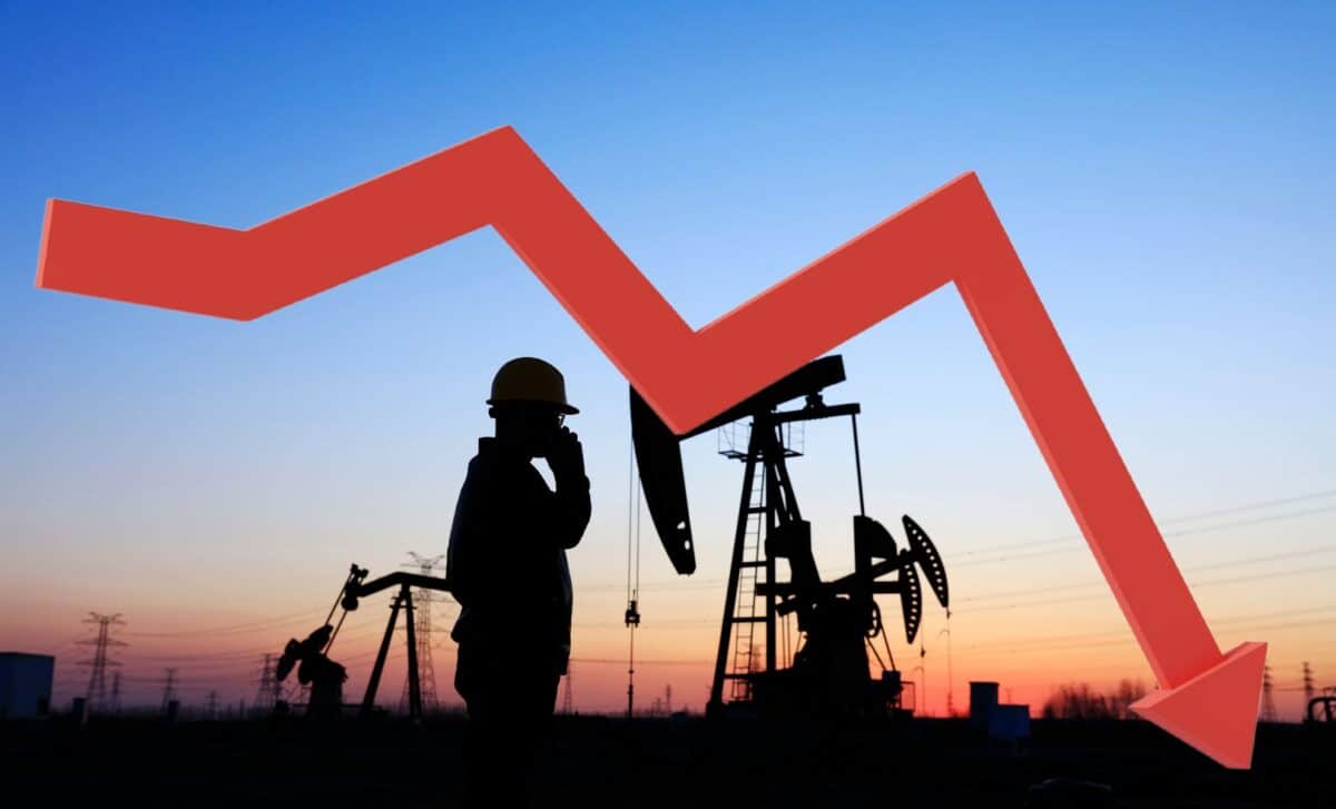 Champs de production de pétrole avec un graphe