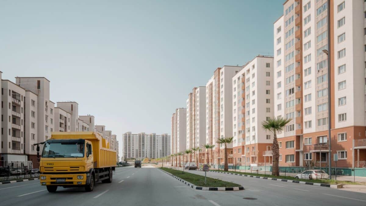 Photo d'une cité construite dans le cadre de l'AADL 3