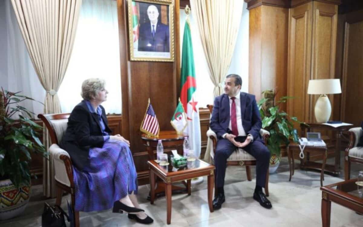 Arkab et l'ambassadrice américaine discutent des minéraux stratégiques