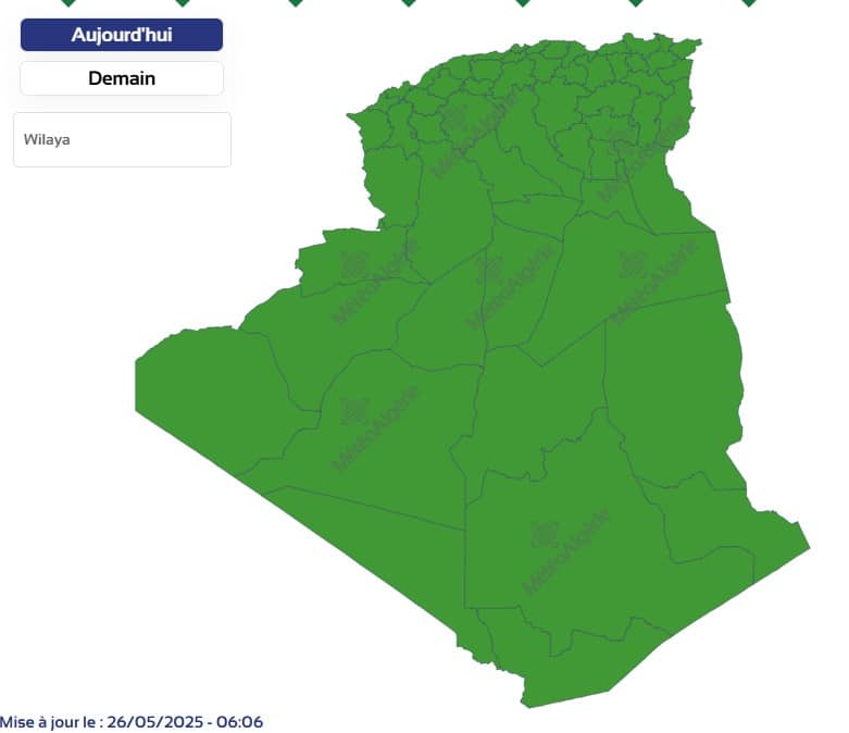 Météo Algérie : le printemps s'installe avec des températures modérées sur une grande partie du territoire Météo