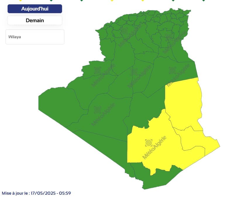 Météo Algérie : retour progressif d'un temps stable après l'épisode des pluies intenses Météo
