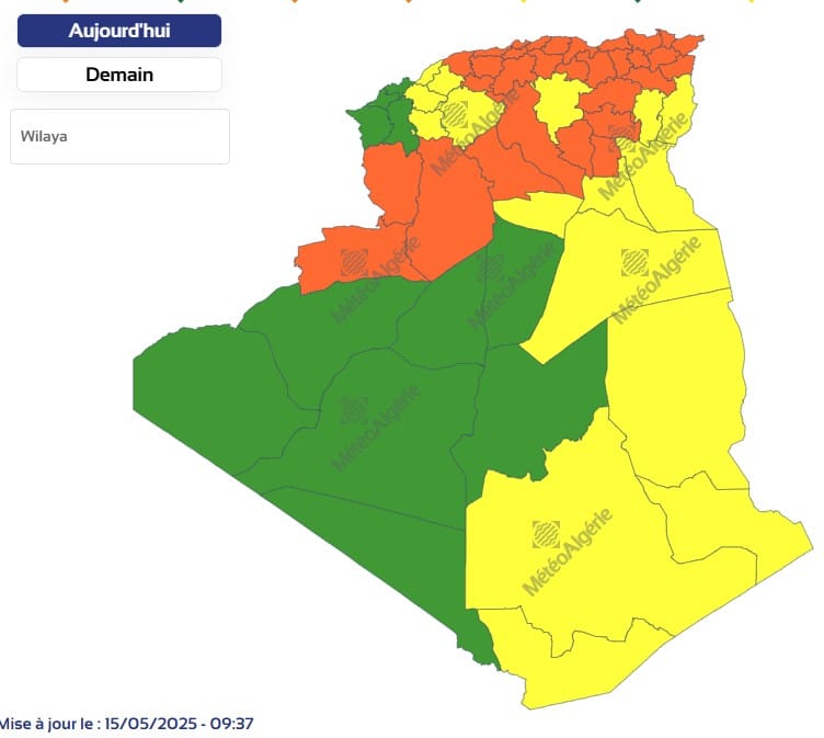 Météo Algérie : les pluies diluviennes et les vents violents persistent dans ces wilayas Météo