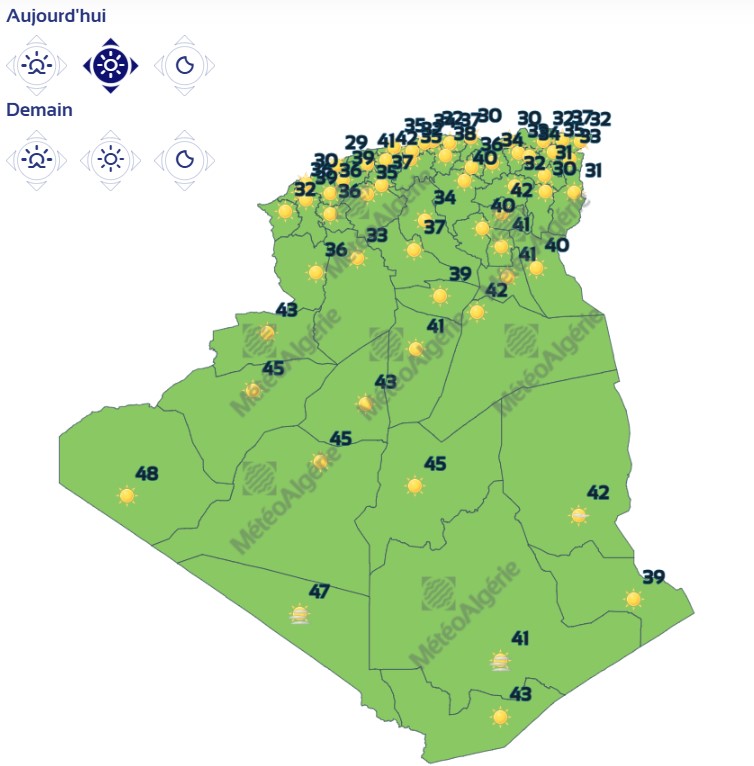 Météo Algérie