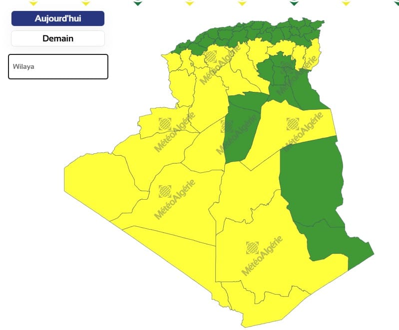 Météo Algérie : pluies, orages et canicule au rendez-vous ce samedi 2 août Météo