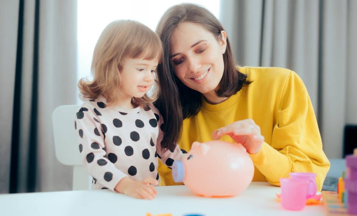 Une mère et son enfant