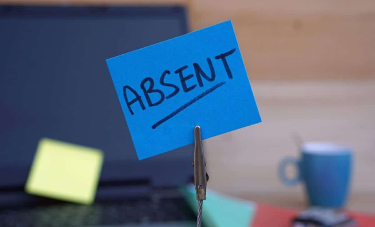 Absence au travail