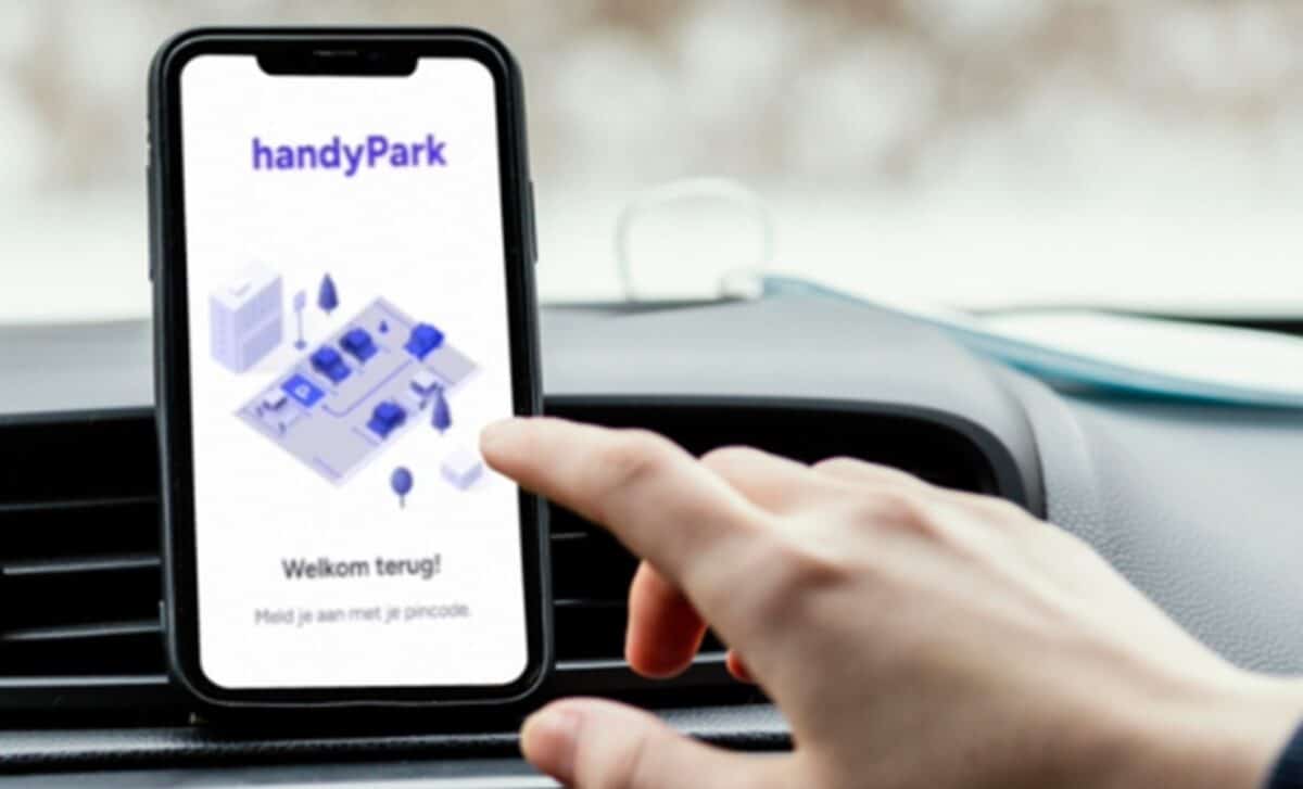 Application pour stationnement Handypark