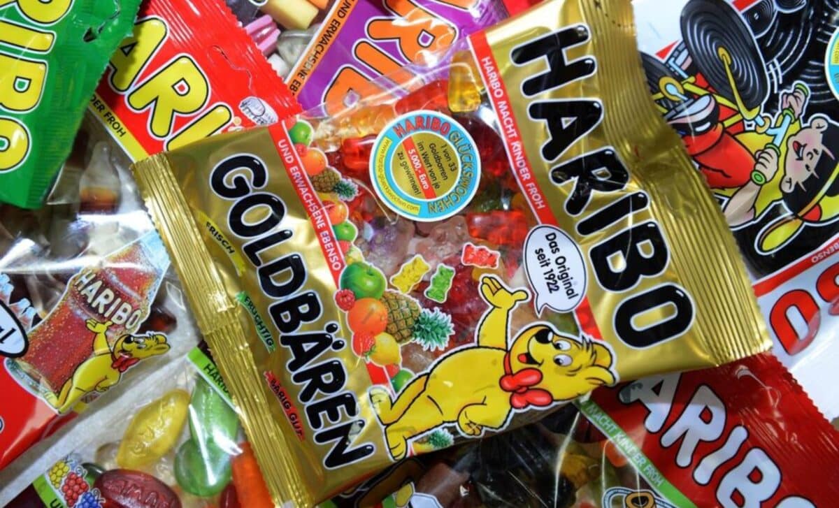cannabis dans des bonbons Haribo