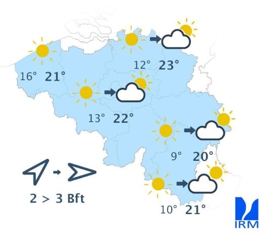 Météo de la semaine : L'été s'installera-t-il enfin en Belgique ? Météo