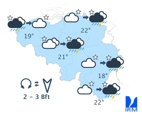 Météo : nouvelle journée de forte chaleur attendue ce mercredi en Belgique Météo