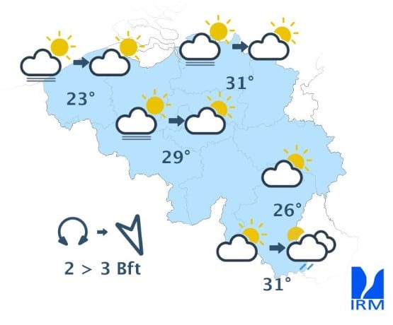 Météo : plus de 30 °C dans plusieurs régions, une baisse des températures en vue ? Météo