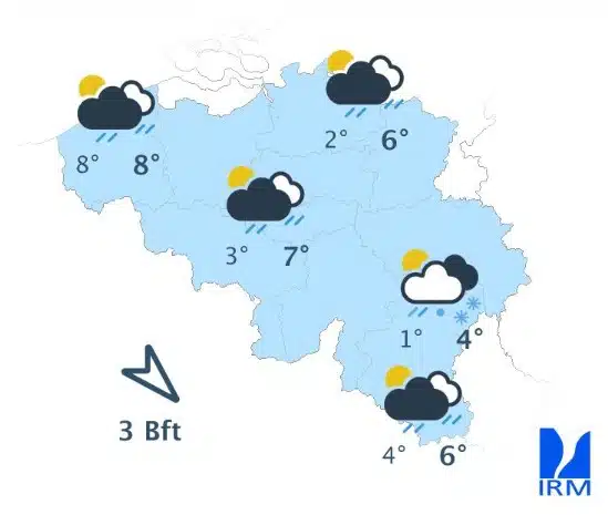 Météo : une vague de froid intense va frapper la Belgique, quand cela commencera-t-il ? Météo