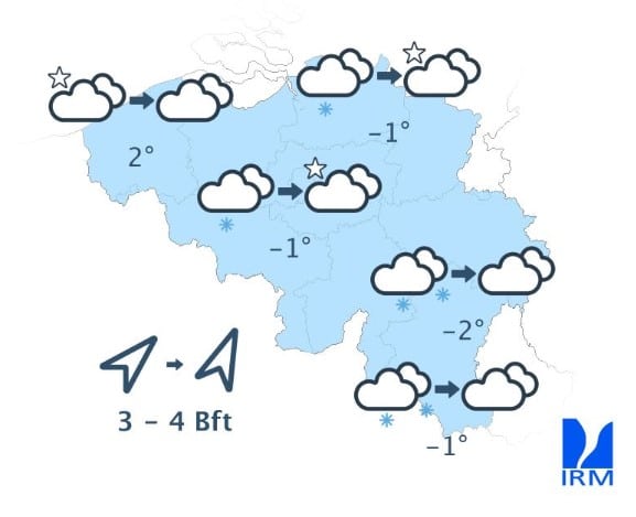 Tempête de neige en Belgique : Alerte orange et perturbations à prévoir neige
