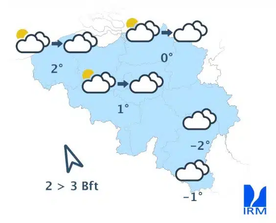Météo Belgique : la neige et le verglas perturbent les déplacements ce dimanche Météo