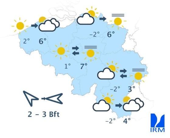 Météo Belgique : amélioration confirmée pour samedi et dimanche Météo