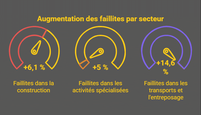 Faillites en Belgique : un nombre record d’entreprises fermées en 2025 Faillites