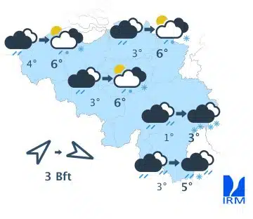 Météo : la neige de retour en Belgique, voici quand et où elle va tomber neige