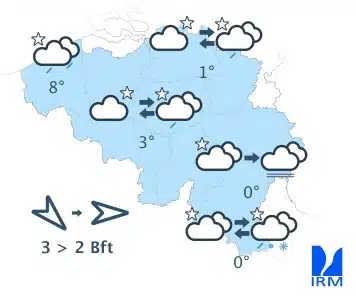 Météo : jusqu’à 70 km/h de vent et des averses… une journée agitée en Belgique météo