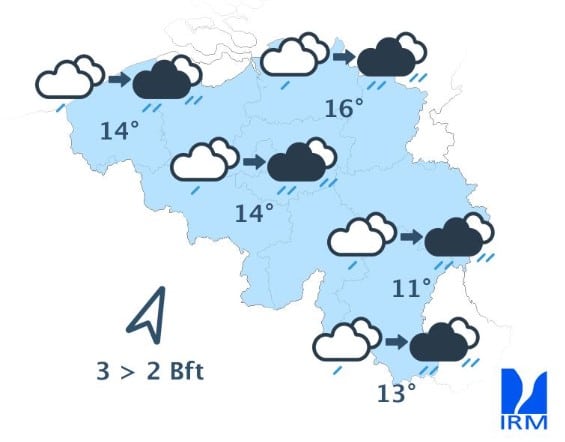 Météo Belgique : un dimanche gris et humide, quand le soleil fera-t-il son retour ? Météo