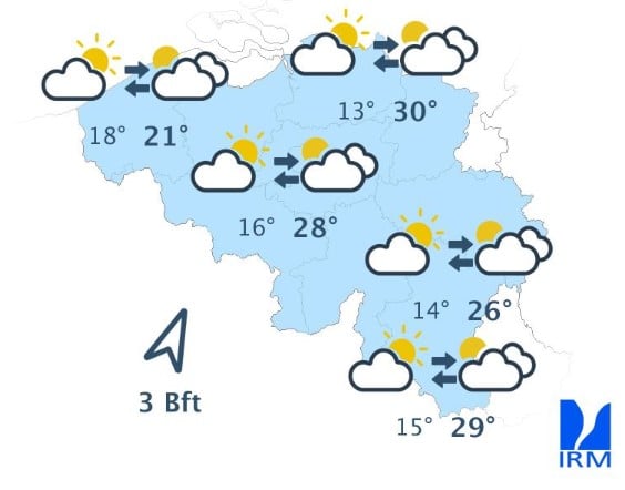 Météo Belgique : les températures pourraient-elles battre des records de chaleur cette semaine ? Chaleur