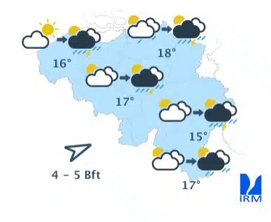 Météo Belgique : une nouvelle dégradation arrive ce mardi, voici ce qui vous attend Météo