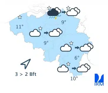 Météo Belgique : une nouvelle dégradation arrive ce mardi, voici ce qui vous attend Météo