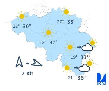 Météo Belgique : le pays suffoque sous de très fortes chaleurs, l’IRM déclenche l’alerte orange Chaleur