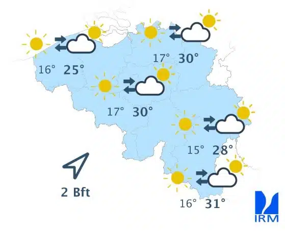 Météo : alerte chaleur en Belgique, un épisode intense attendu cette semaine Chaleur