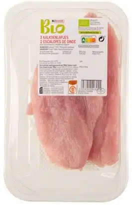 Attention si vous avez acheté ces escalopes de dinde Delhaize : elles sont rappelées Delhaize