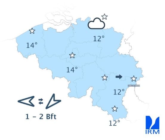 Météo Belgique : le thermomètre remonte, mais sans excès de chaleur ce vendredi Météo