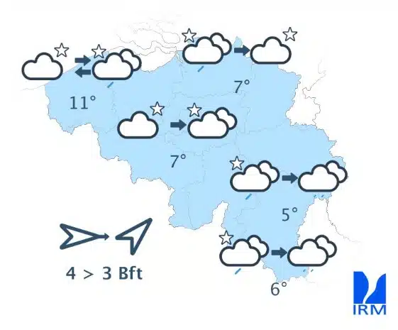Météo Belgique : éclaircies, averses et vents soutenus, à quoi faut-il s'attendre ce dimanche ? Météo