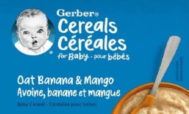 Nestlé Canada Rappel Céréales Pour Bébé