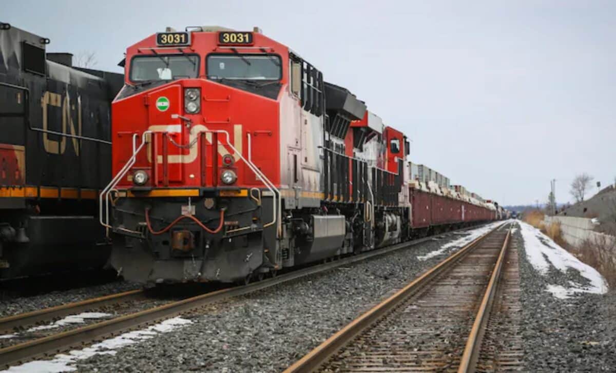 Système Ferroviaire En Grève Au Canada