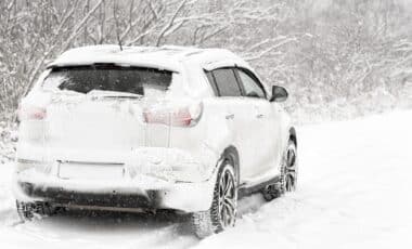 Neige et trafic perturbé