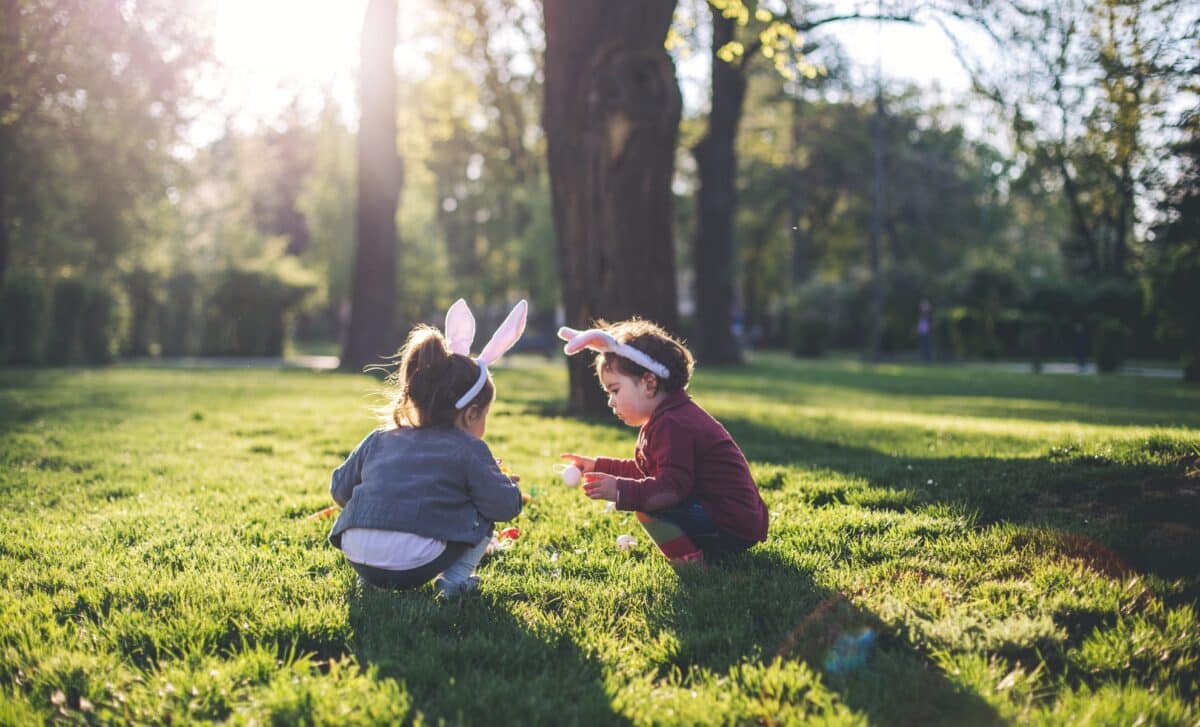 Chasse aux œufs de Pâques