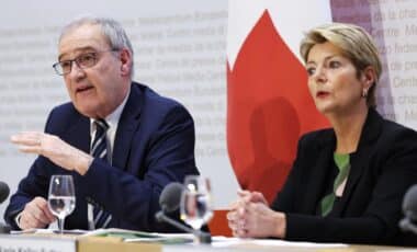 Karin Keller-Sutter et Guy Parmelin