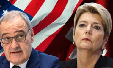 Karin Keller-Sutter et Guy Parmelin