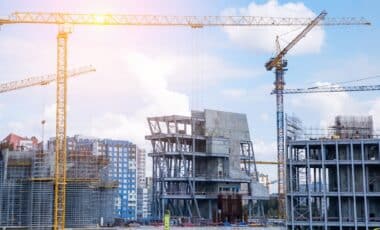 Bâtiments en construction