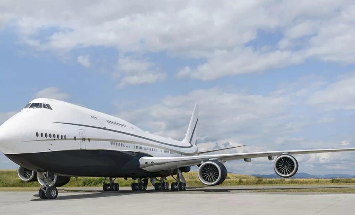 Boeing 747-8, surnommé le « Flying Palace »