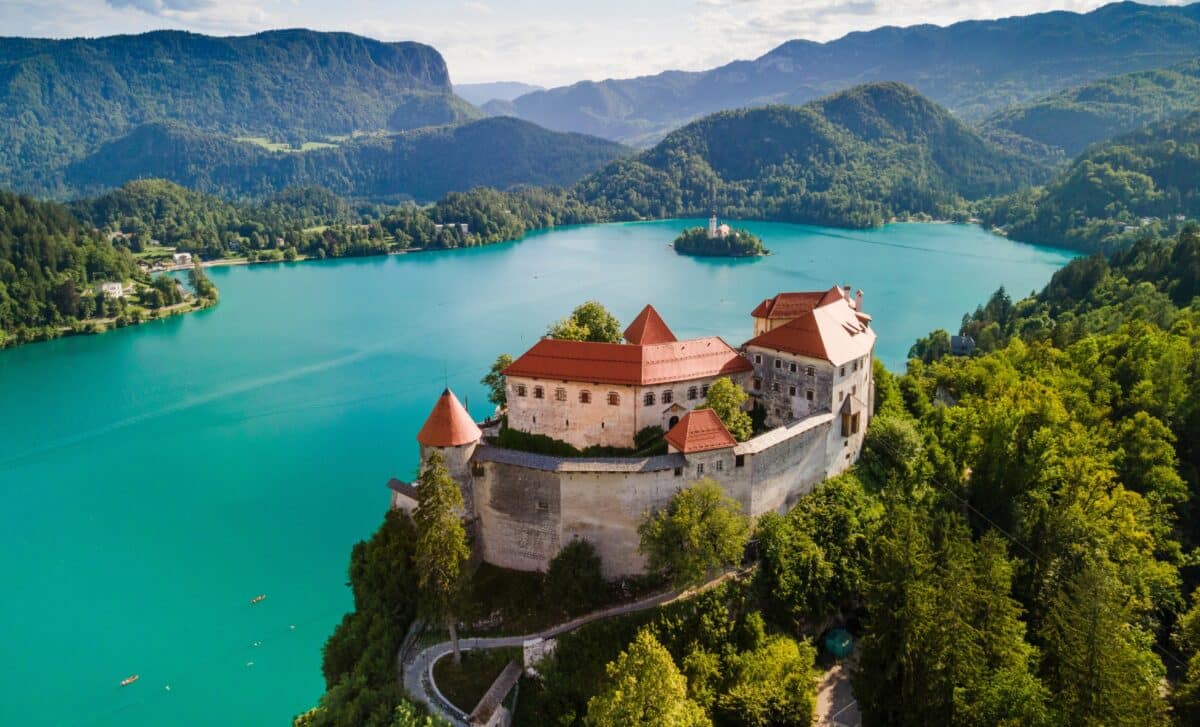 Lac de Bled en Slovénie