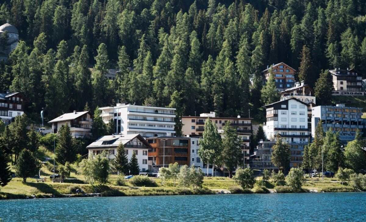 St-Moritz en Suisse