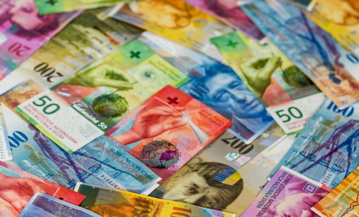 billets francs suisses