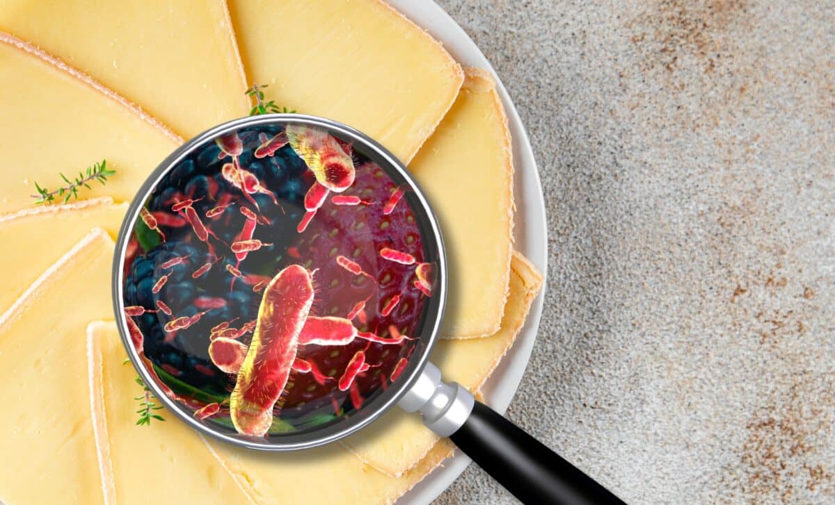 fromage à raclette et listerias