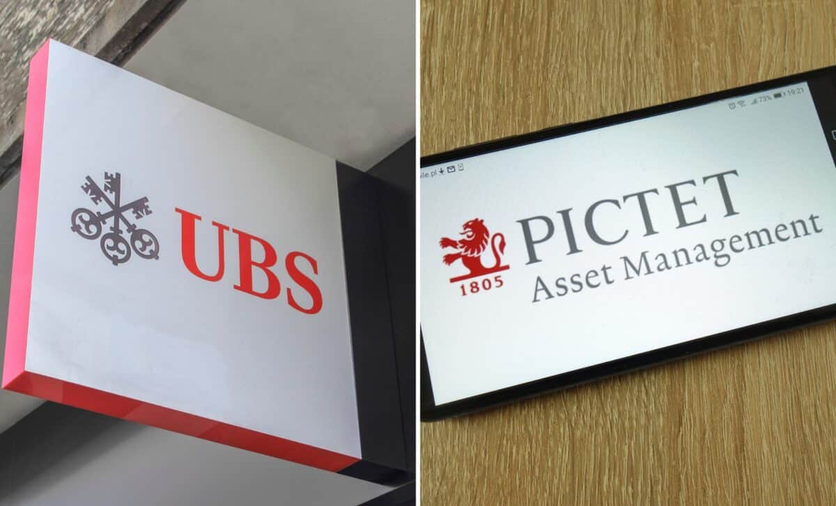 Logo UBS et Pictet
