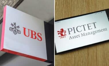 Logo UBS et Pictet