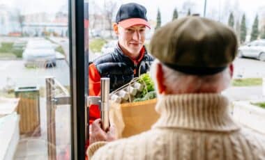 Service de livraison pour seniors