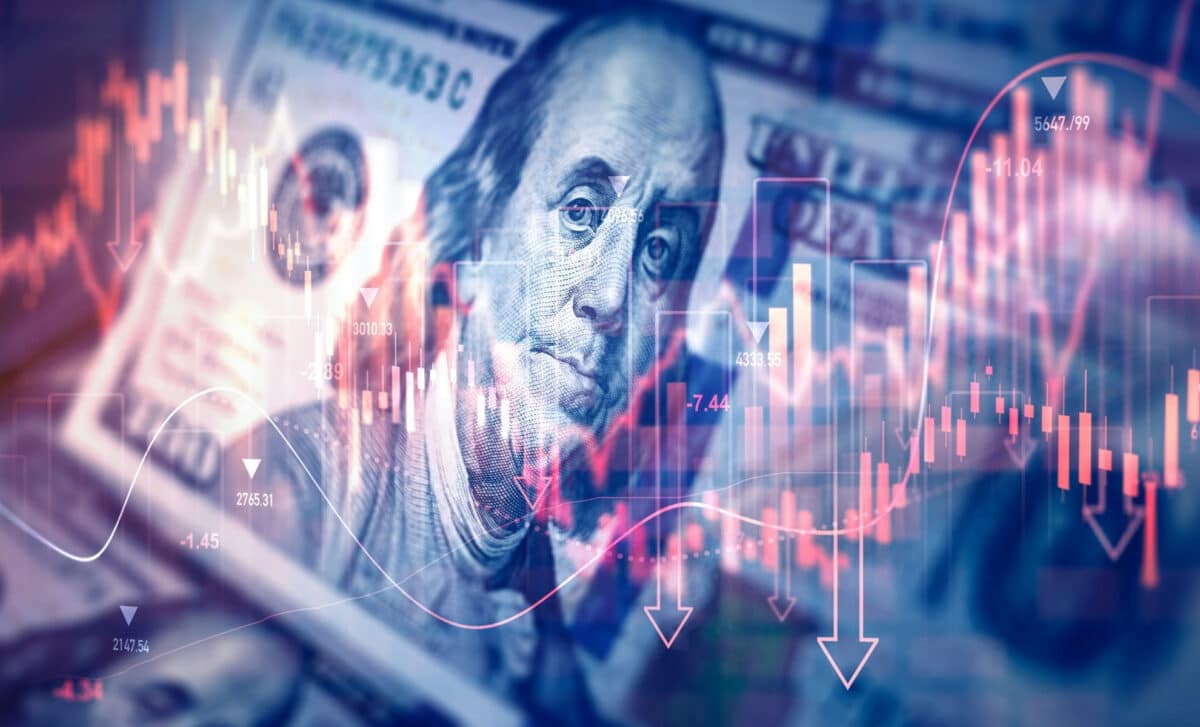 dollar américain en chute